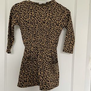 Like new Zara Leopard pocket dress